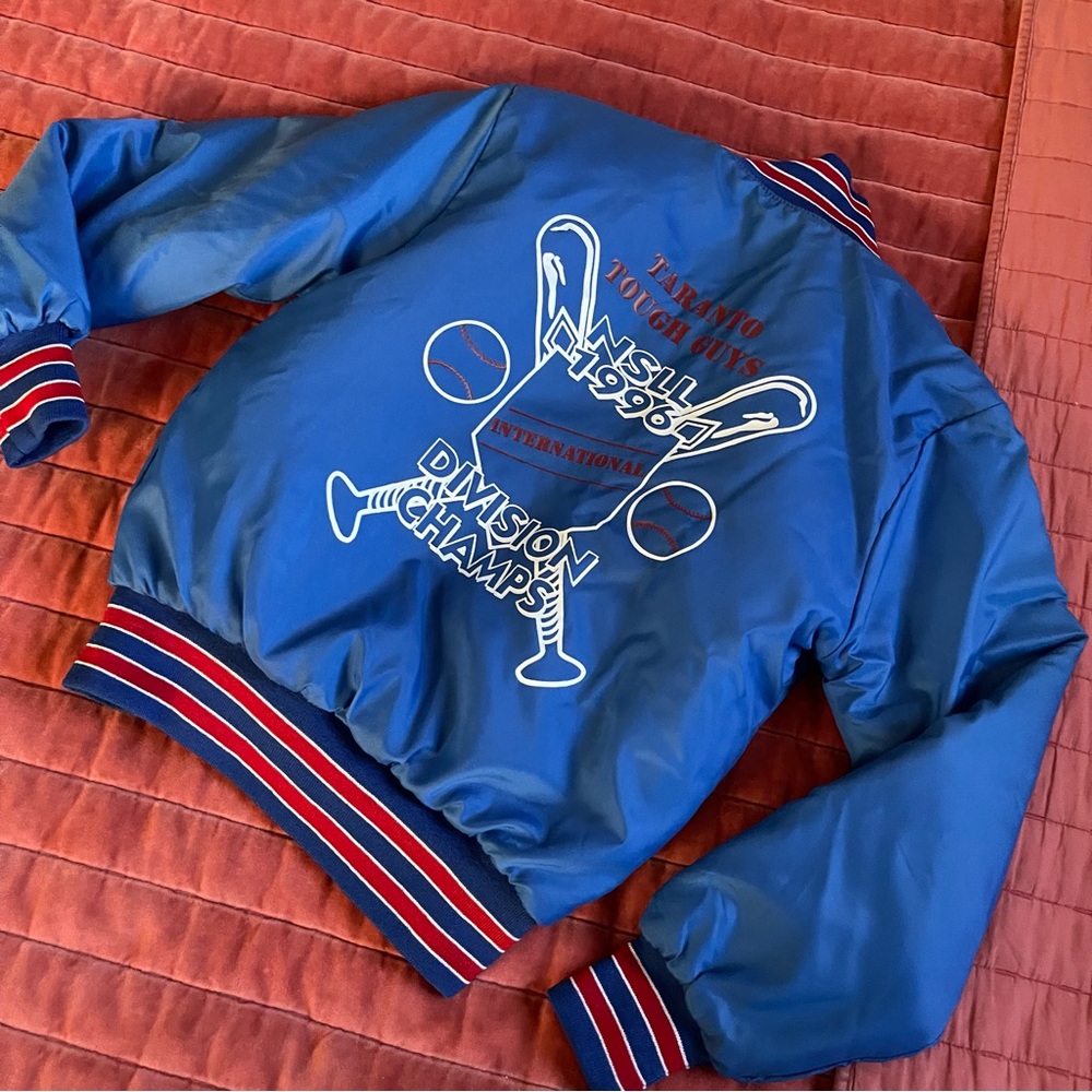 Vintage 1996 youth baseball jacket